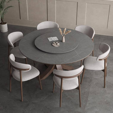 8 seater round cheap table